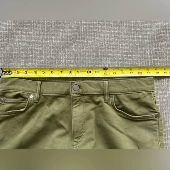 Banana Republic Men’s Tall 34/34 Traveler Slim Pants Green - Picture 8 of 10